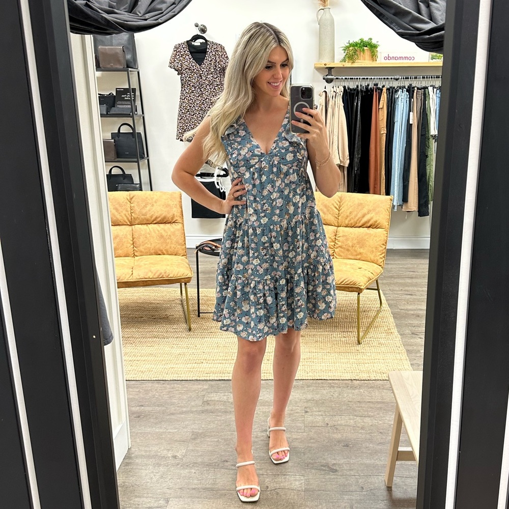 Mini Floral Dress